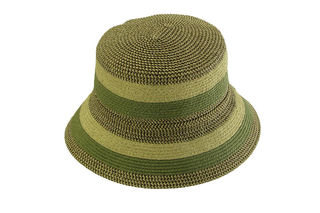 Olive Stripe Sun hat