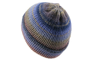 Blue Pink Beanie