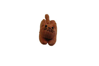 Orange Cat Brooch