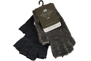 Merino Possum Polypropylene Fingerless Gloves