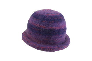 Purple Mauve Felted Hat