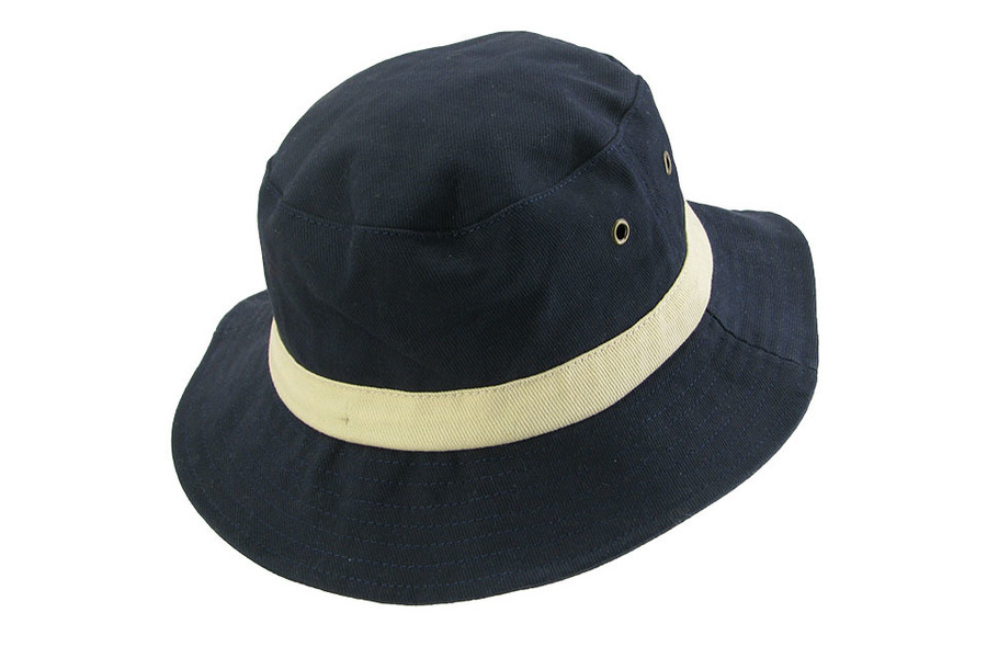 Navy Bucket Sun Hat