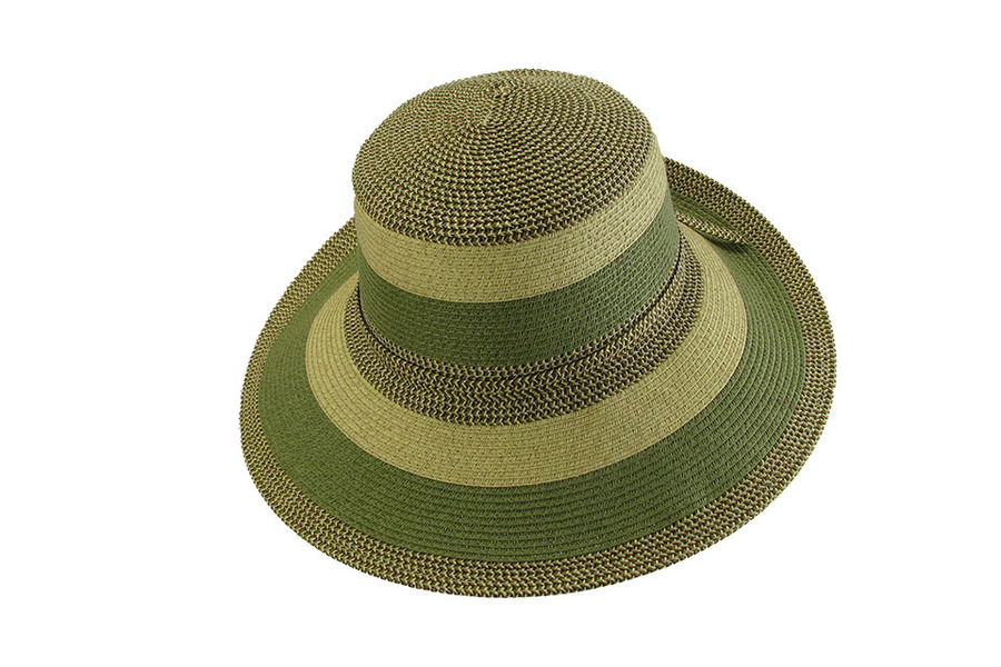 Sun hat Olive stripe